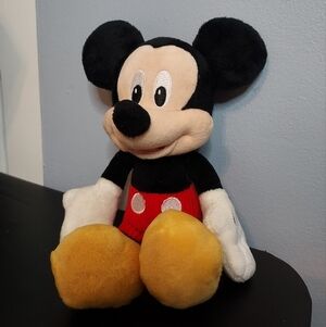 Disney Mickey Mouse Stuffed Animal Stuffed With Beanies 9in